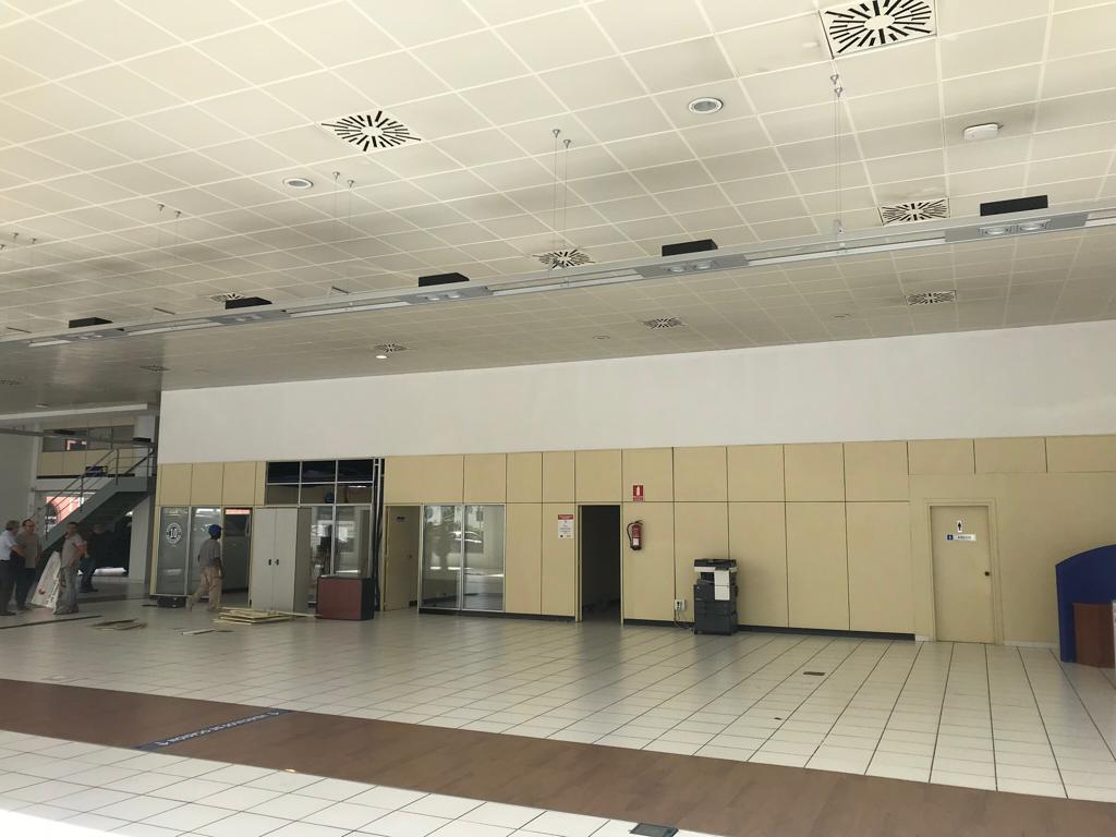 Obra concesionario Peugeot previa a la reforma